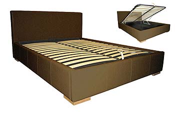 Body Impressions Oslo Ottoman Bed Set in Chocolate