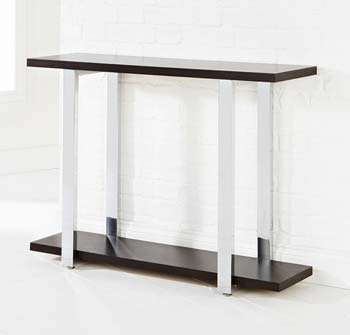 Furniture123 Bridgeton Walnut Hall Table