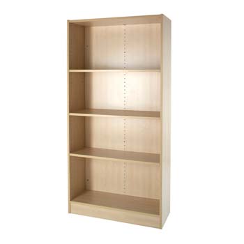 Bromley 4 Shelf Bookcase in Maple - FREE NEXT