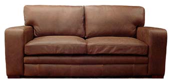 Furniture123 Bronx Leather 2 Seater Sofa