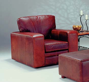 Furniture123 Bronx Leather Armchair