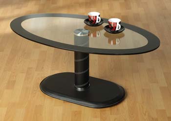 Furniture123 Cameo Oval Coffee Table