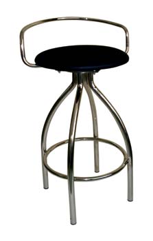 Furniture123 Capri 63 Stool with Padded Seat - WHILE STOCKS LAST!