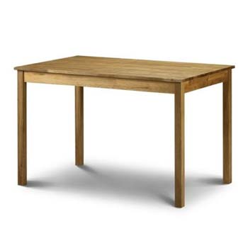 Furniture123 Cara Solid Oak Rectangular Dining Table