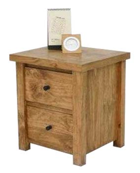 Furniture123 Carolina 2 Drawer Night Table