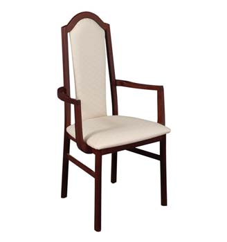 Furniture123 Caxton Furniture Yeovil Upholstered Carver Chair