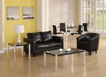 Furniture123 Charisma High Gloss Living and Dining Set