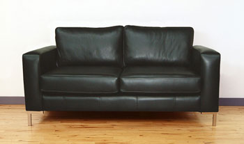 Furniture123 Cheltenham Leather 3 Seater Sofa