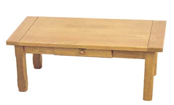 Furniture123 Chunky Natural Coffee Table