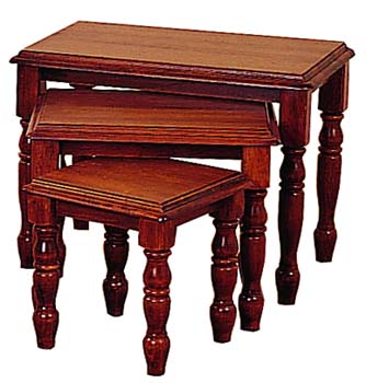 Furniture123 Chunky Rustic Nest of Tables