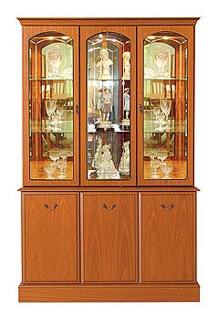 Furniture123 Clarence 3 Door Display Cabinet