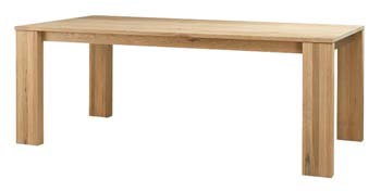 Furniture123 Conley Solid Oak Dining Table