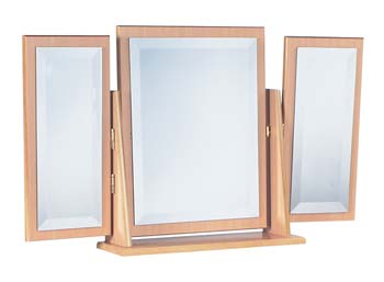 Furniture123 Corrib Beech Triple Butterfly Mirror