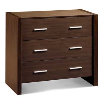 Furniture123 Domingo 3 Drawer Chest - FREE NEXT DAY DELIVERY