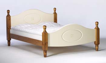Furniture123 Elizabeth Cream Bed