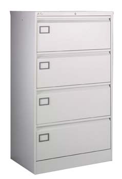 Furniture123 Executive Side Filer - 4 Drawers