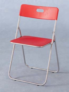 Fab Folding Dining Chair in Red (set of six)