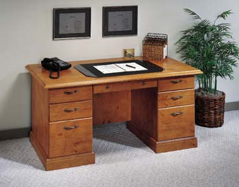 Furniture123 French Gardens Executive Desk - 10946
