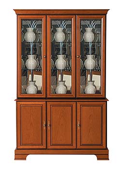 Furniture123 Geneva 3 Door Display Cabinet