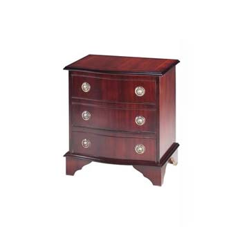 Furniture123 Georgian Reproduction 3 Drawer Chest