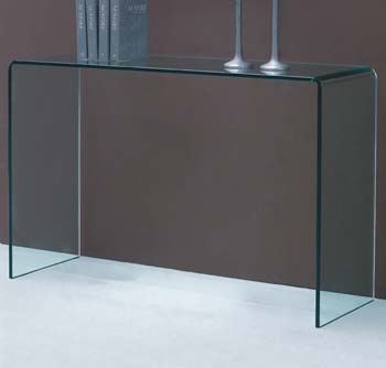 Gustav Glass Console Table - FREE 48 HOUR DELIVERY