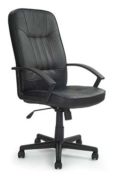 Furniture123 Hanover 811 Leather Faced Executive Chair