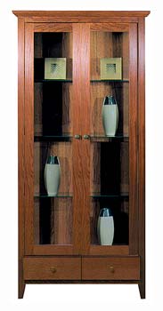 Furniture123 Havana 2 Door Display Cabinet