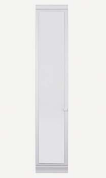 Furniture123 Hinton Left Hinged Mirrored Single Wardrobe