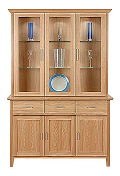 Furniture123 Horizon 3 Door Display Cabinet