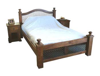Furniture123 Indian Princess Double Bed IP027