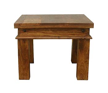 Furniture123 Indian Princess Square Leg Side Table IP09