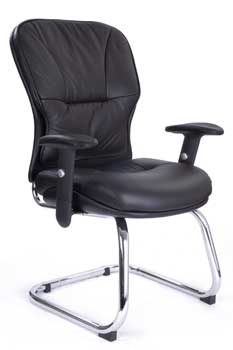 Furniture123 Italian Leather 2504 Office Chair