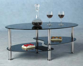 Furniture123 Kari Coffee Table in Black