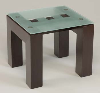 Furniture123 Kensington Lamp Table in Wenge