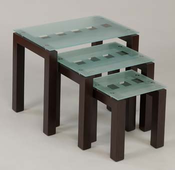Furniture123 Kensington Nest of Tables in Wenge