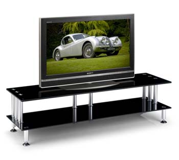 Kyoto Glass Widescreen TV Table