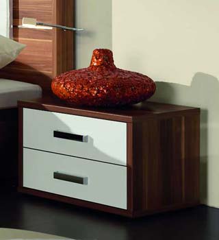 Lanos Bedside Chest in White - WHILE STOCKS LAST!