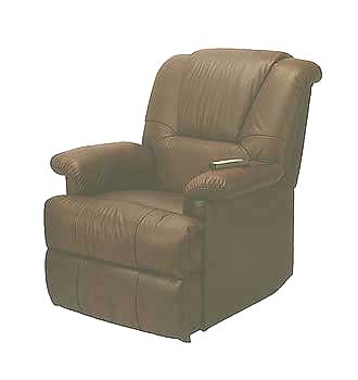Furniture123 Leather Massage Recliner