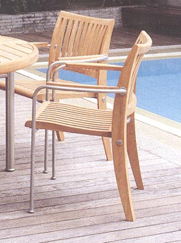 Furniture123 Lister Cannes Stacking Chair