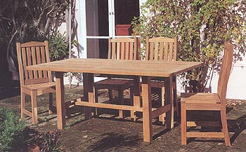 Furniture123 Lister Waldron Rectangular Table
