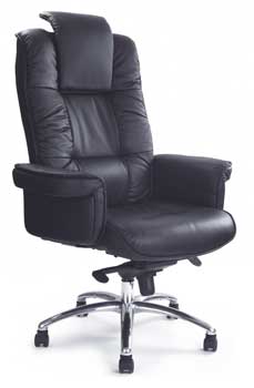 Furniture123 Luxury Leather 1611 Office Chair
