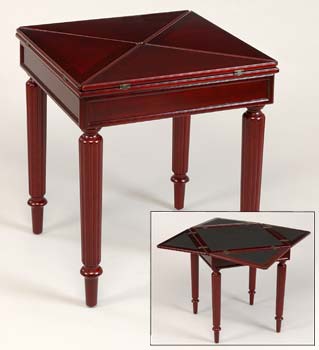 Furniture123 Mahogany Card Table