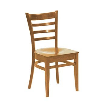 Furniture123 Marcel Contract Dining Chair in Beech (pair)