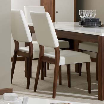 Marlo Solid Walnut Dining Chair (pair)