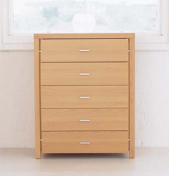 Furniture123 Meridith 5 Drawer Chest
