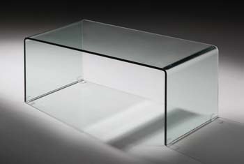 Meto Glass Coffee Table - FREE NEXT DAY DELIVERY