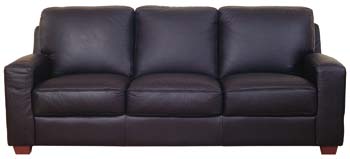 Furniture123 Monaco Leather 3 Seater Sofa