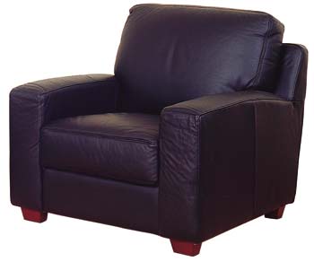 Furniture123 Monaco Leather Armchair