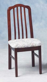 Furniture123 Montana Dining Chair in Mahogany (box of six)