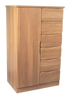 Furniture123 Naples Oak Childs Wardrobe